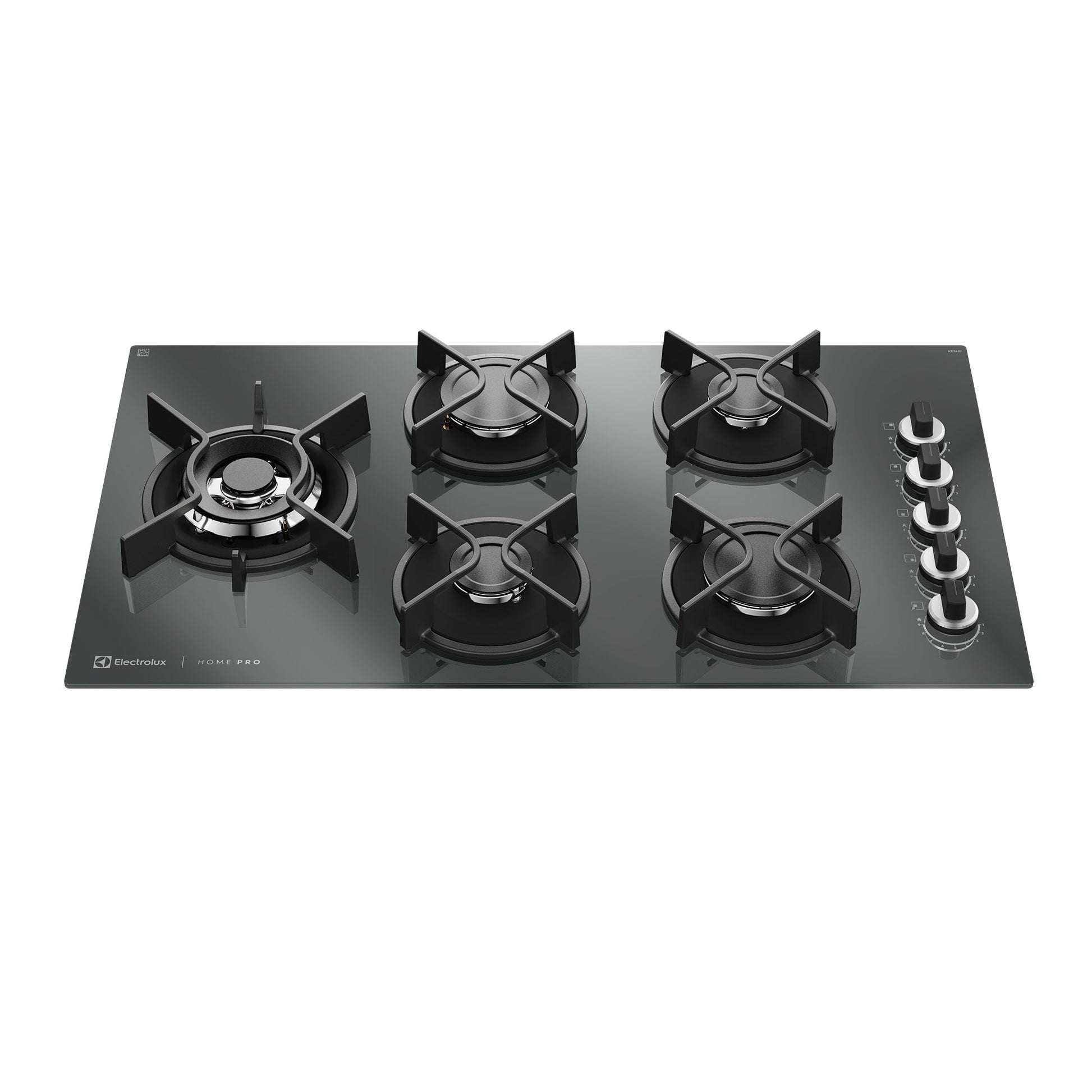 Encimera a Gas 5 Platos Home Pro Cocción KE5HP Electrolux2#Negro