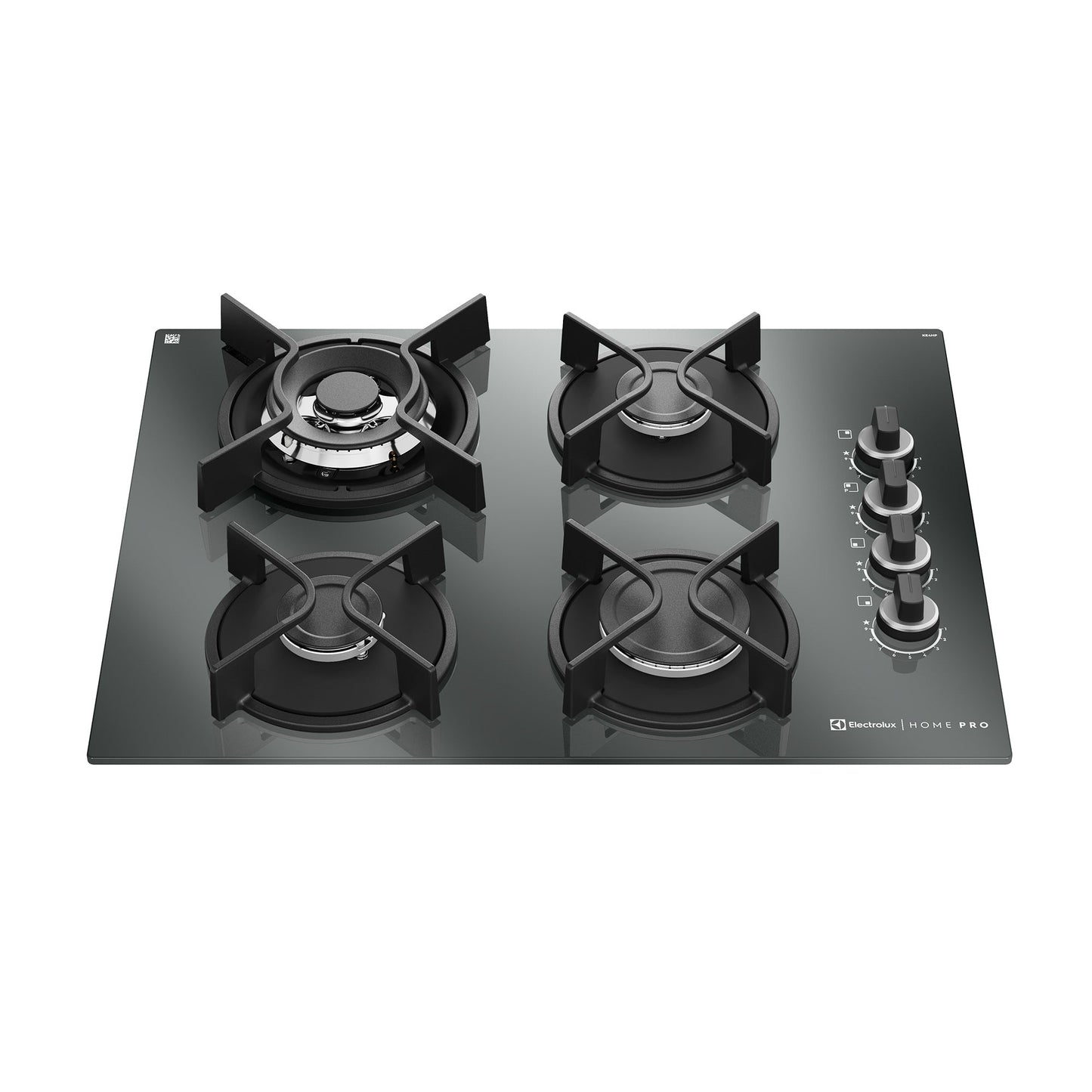 Encimera a Gas 4 Platos Home Pro Cocción KE4HP Electrolux2#Negro