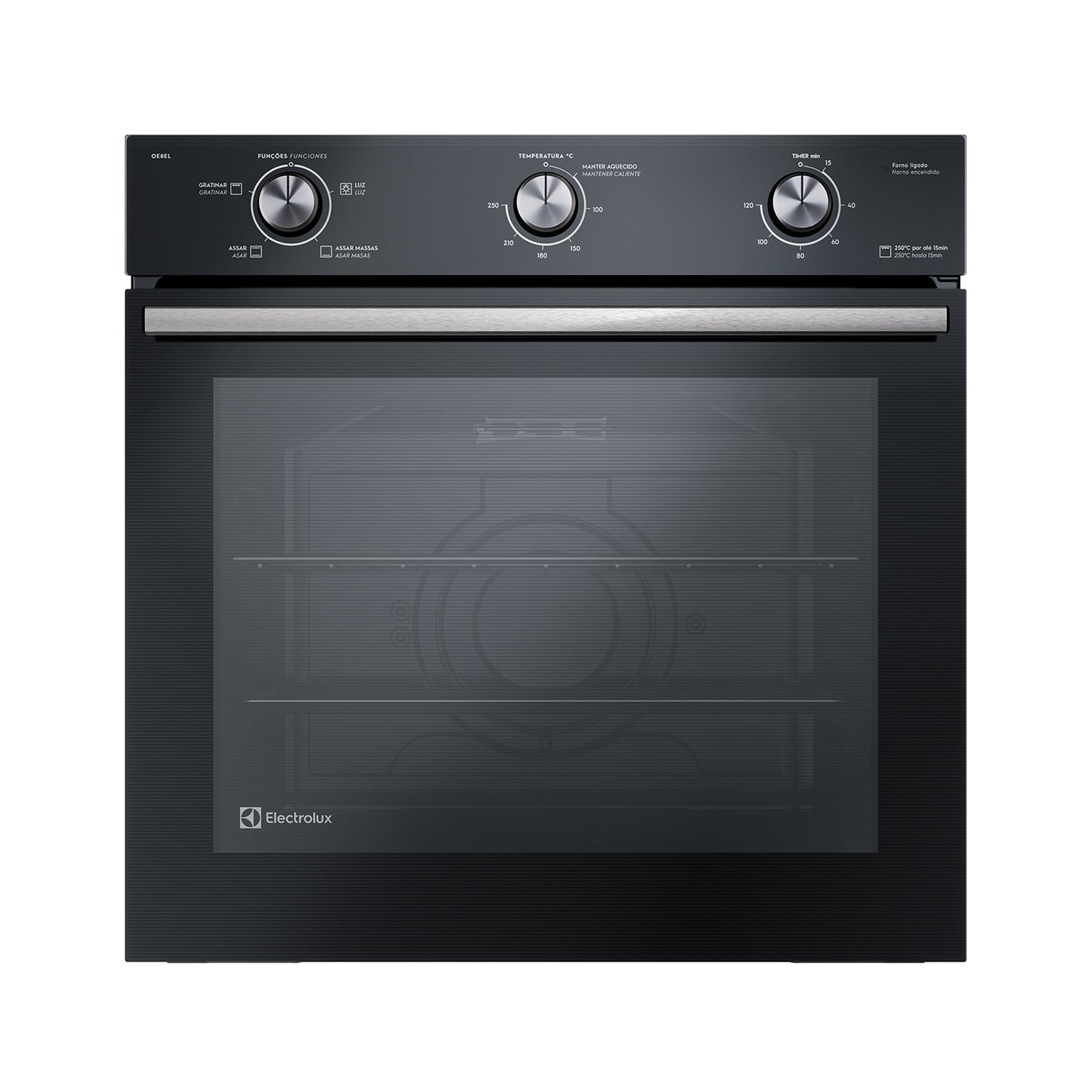 Horno Empotrable Eléctrico 80L Efficient PerfectCook OE8EL Electrolux2#Negro