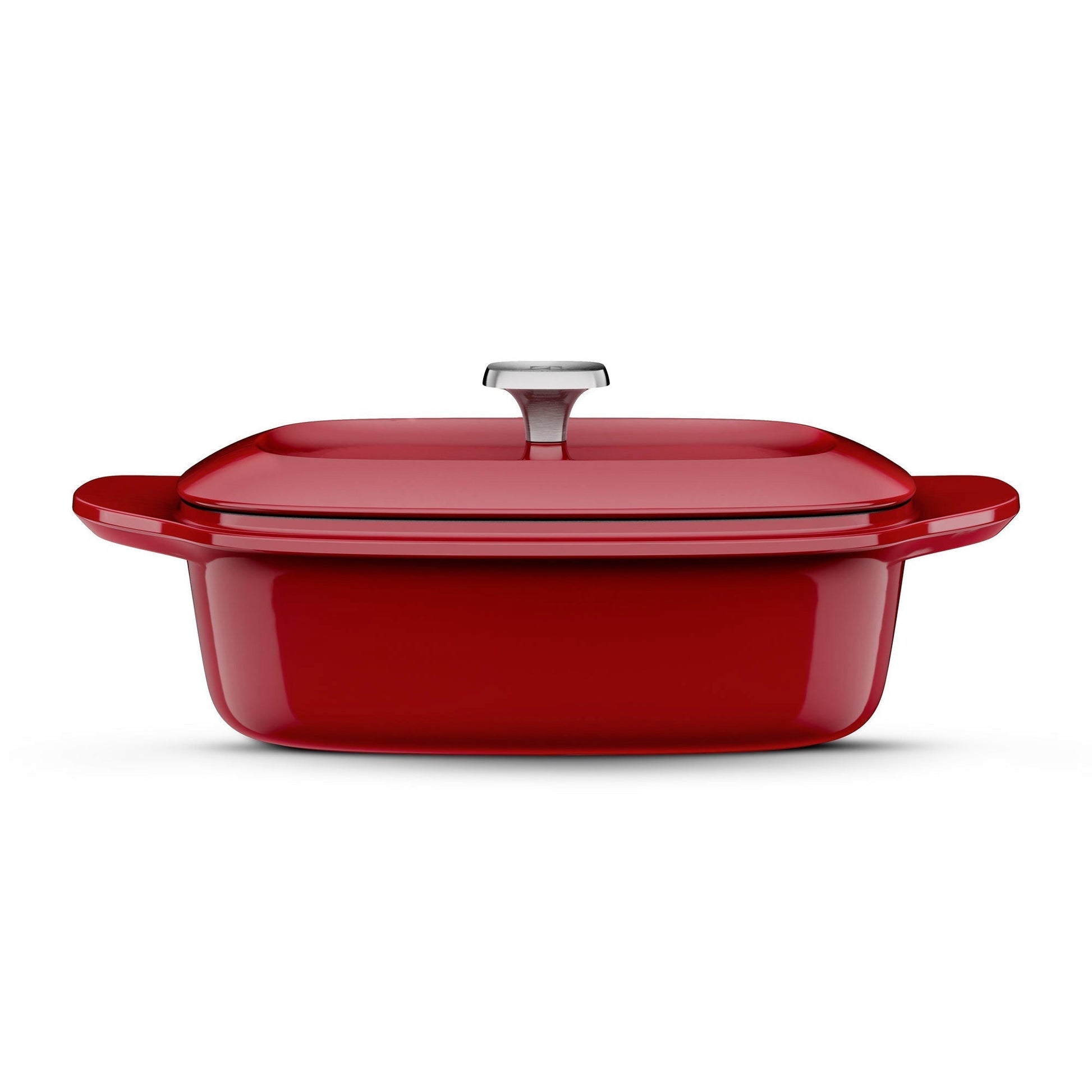 Olla Ovalada de Hierro Fundido Esmaltado Expert 27 cm Electrolux2#Rojo