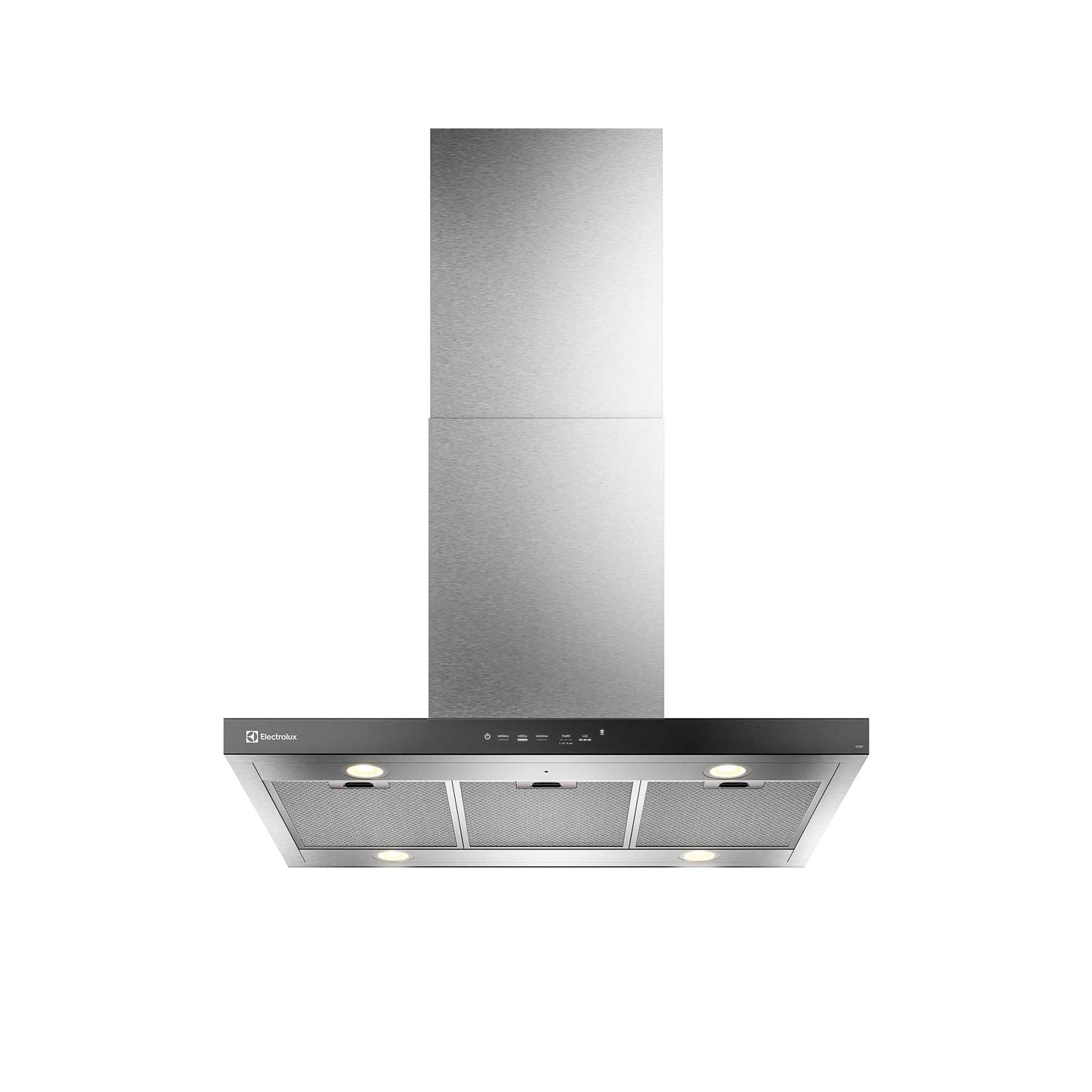 Campana Isla 90cm Timer y Panel Touch CE9IF Electrolux2#Acero