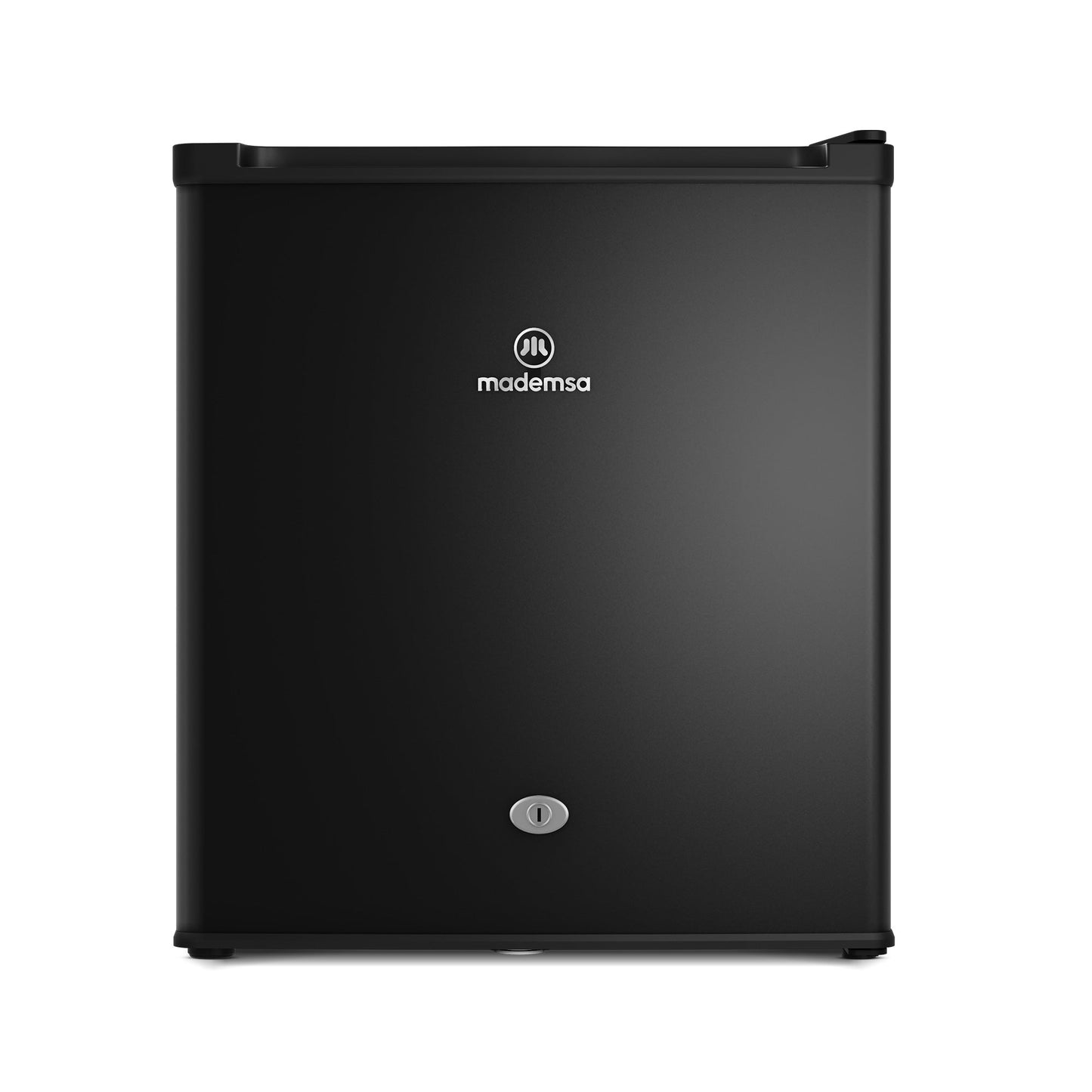 Frigobar 50L Frío Directo con Llave y Luz LED MMB50BLK Mademsa2#Negro