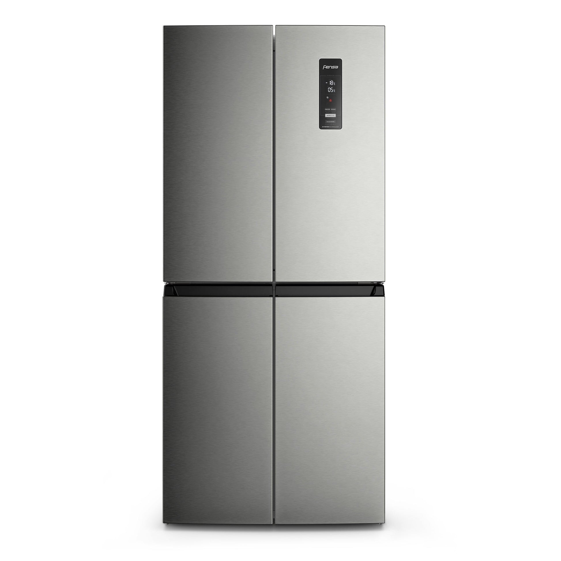 Refrigerador 401L No Frost 4 Puertas Inverter DQ79SU Fensa2#Acero