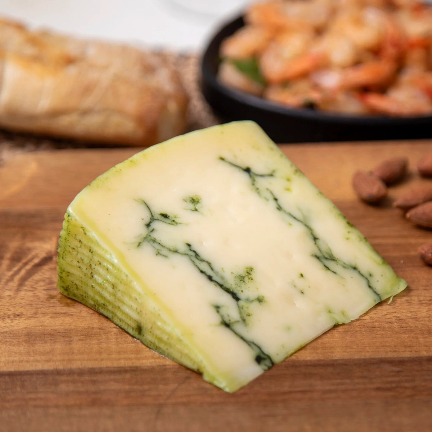queso de cabra con pesto