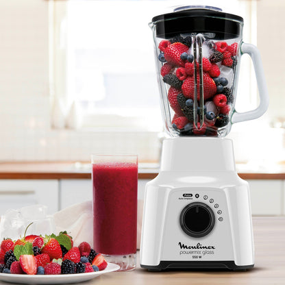 Licuadora Powermix 5V Blanco + Pulse 550W Moulinex1#Blanco