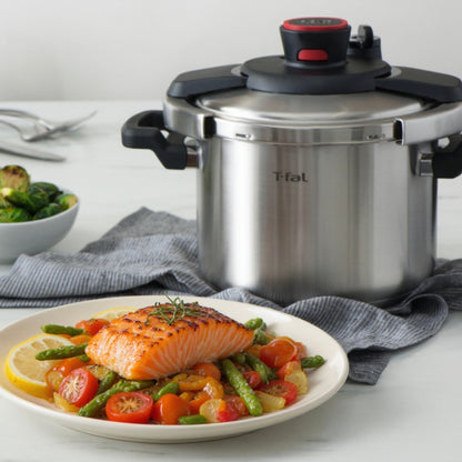 Olla A Presión Clipso Acero Inoxidable 7.5 Lts Tefal3#Acero