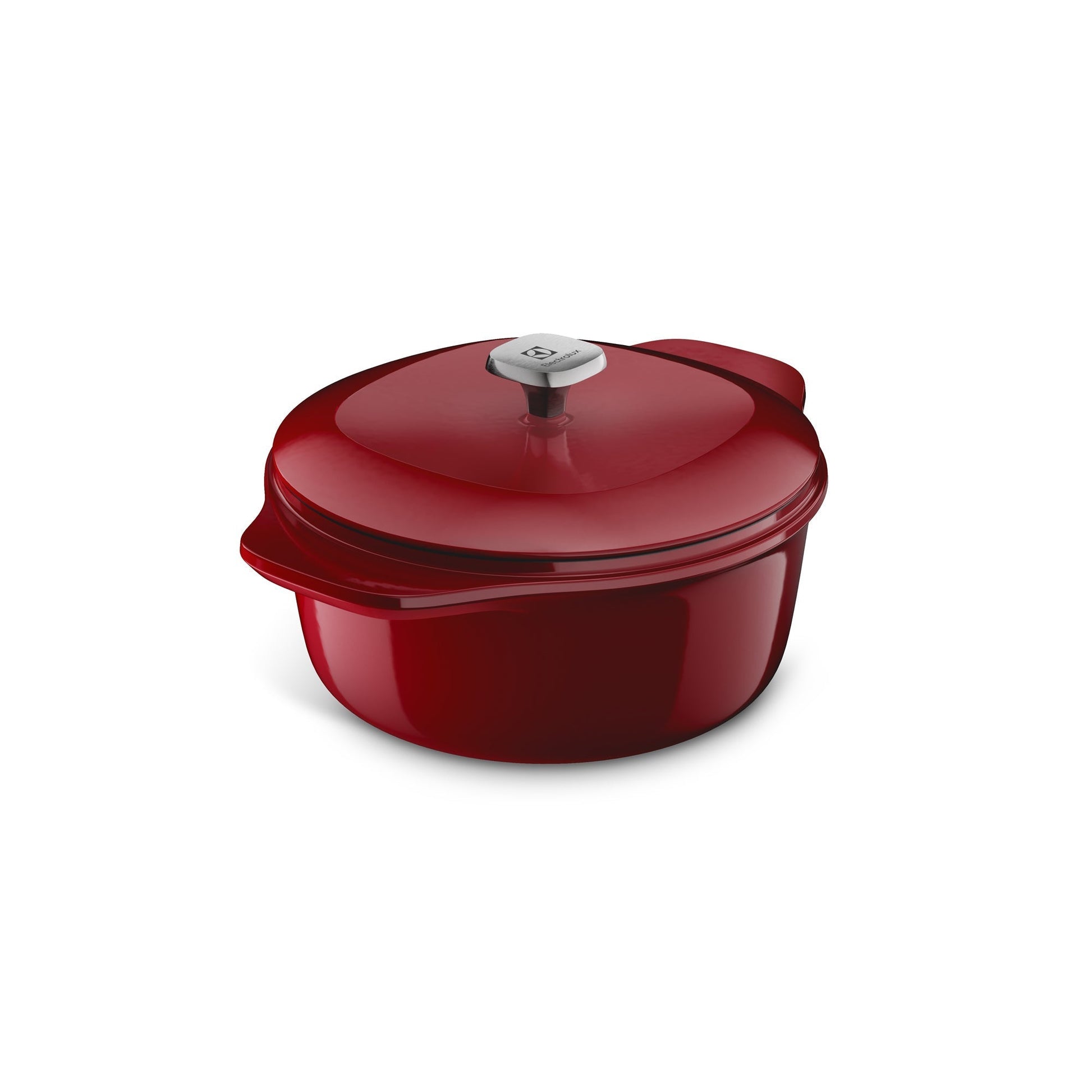 Olla de Hierro Fundido Esmaltado Expert 24 cm Electrolux2#Rojo esmaltado