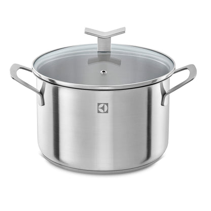 Juego de Ollas de Acero Inoxidable Electrolux3#Inox