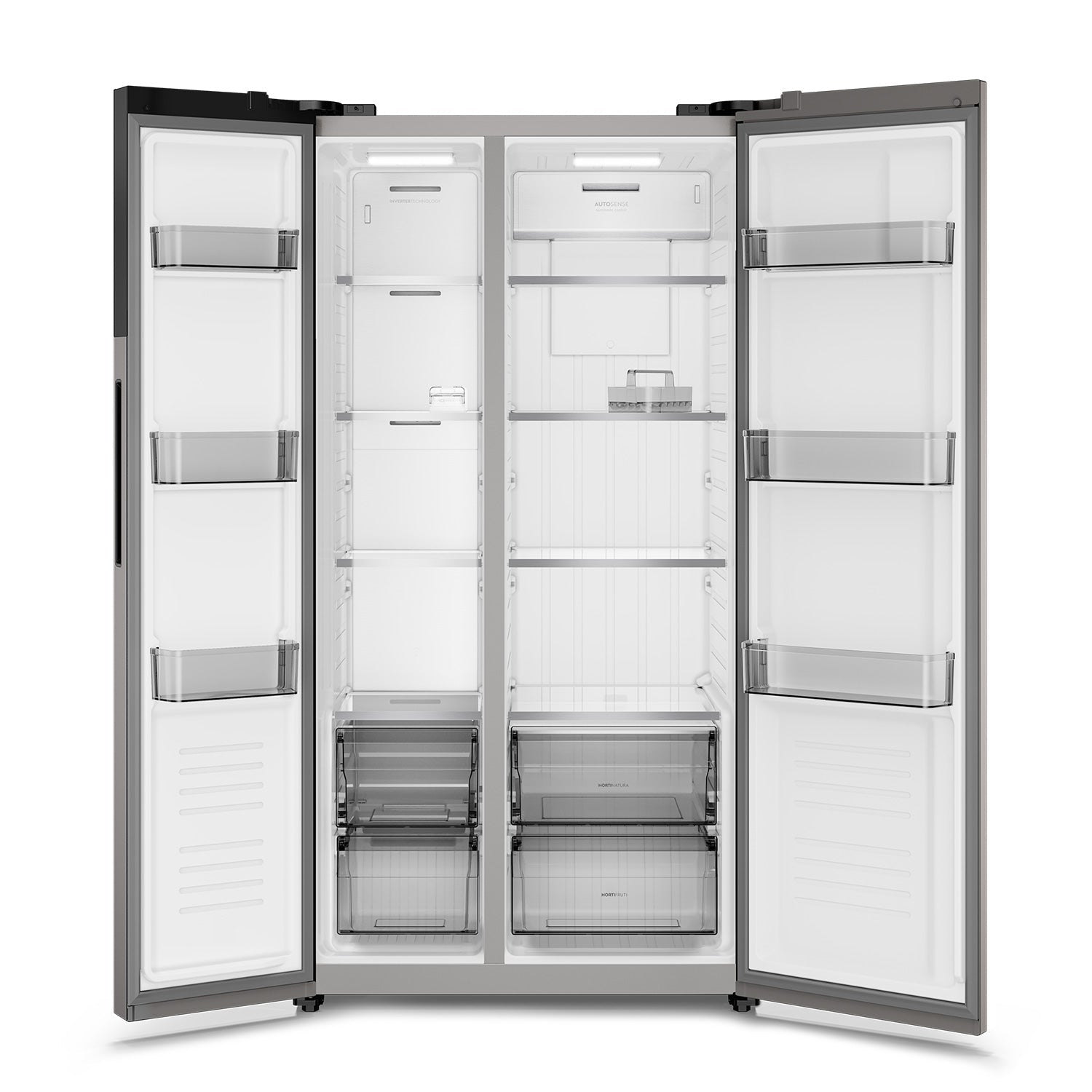 Refrigerador 530L No Frost Side by side Inverter ES50S Electrolux4#Inox