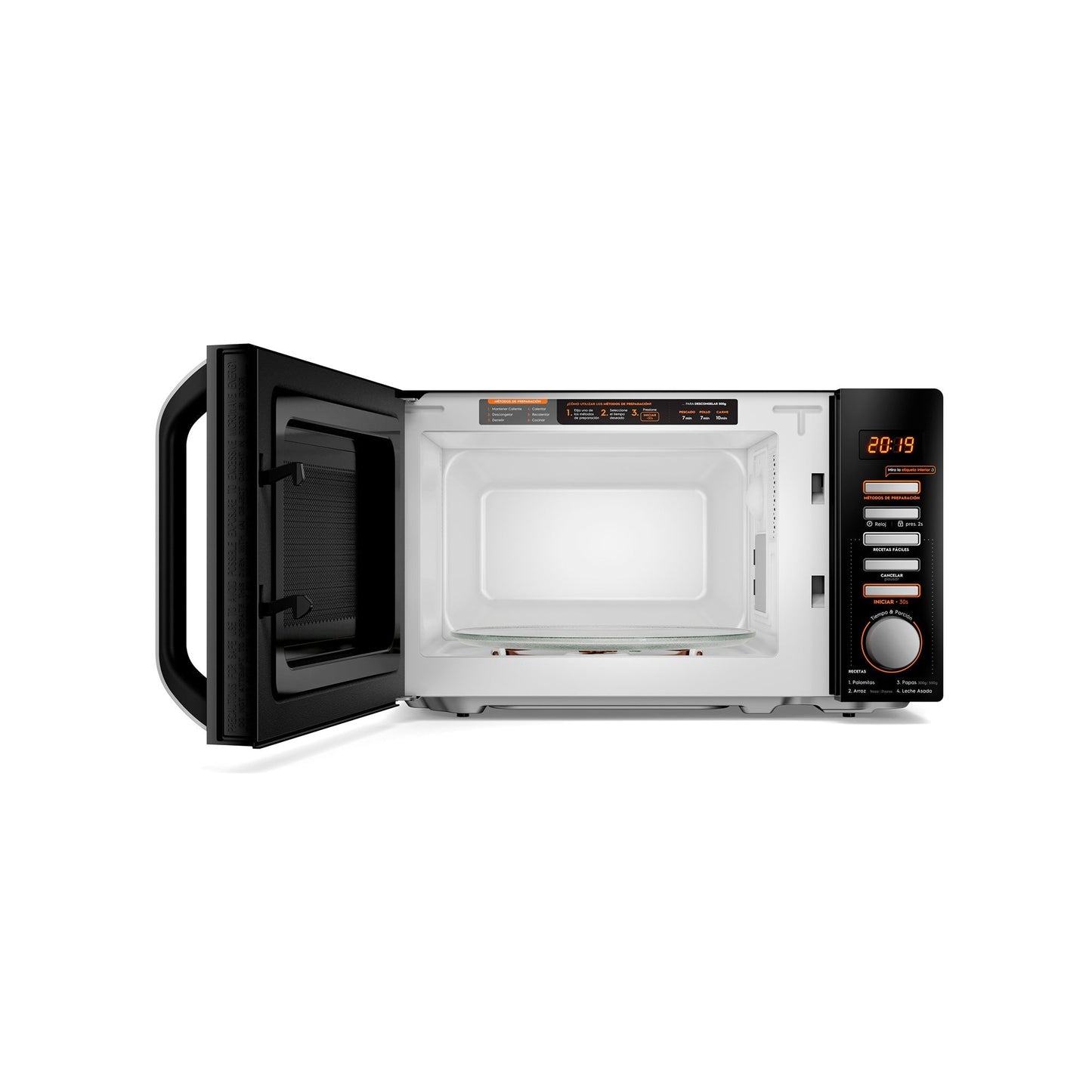 Microondas 20 Litros Digital MM20FBH Mademsa4#Negro