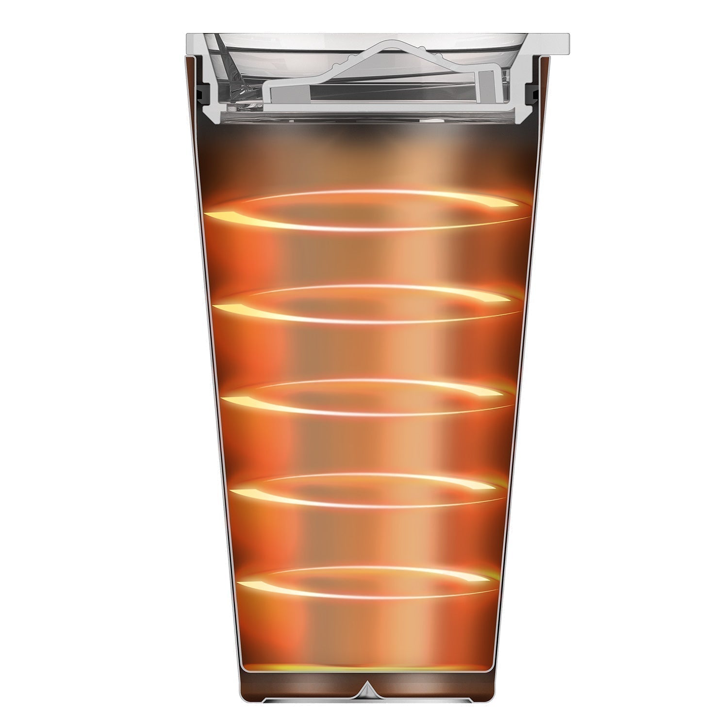 Vaso Térmico Mug 560 ml con Tapa Sense Electrolux5#Negro