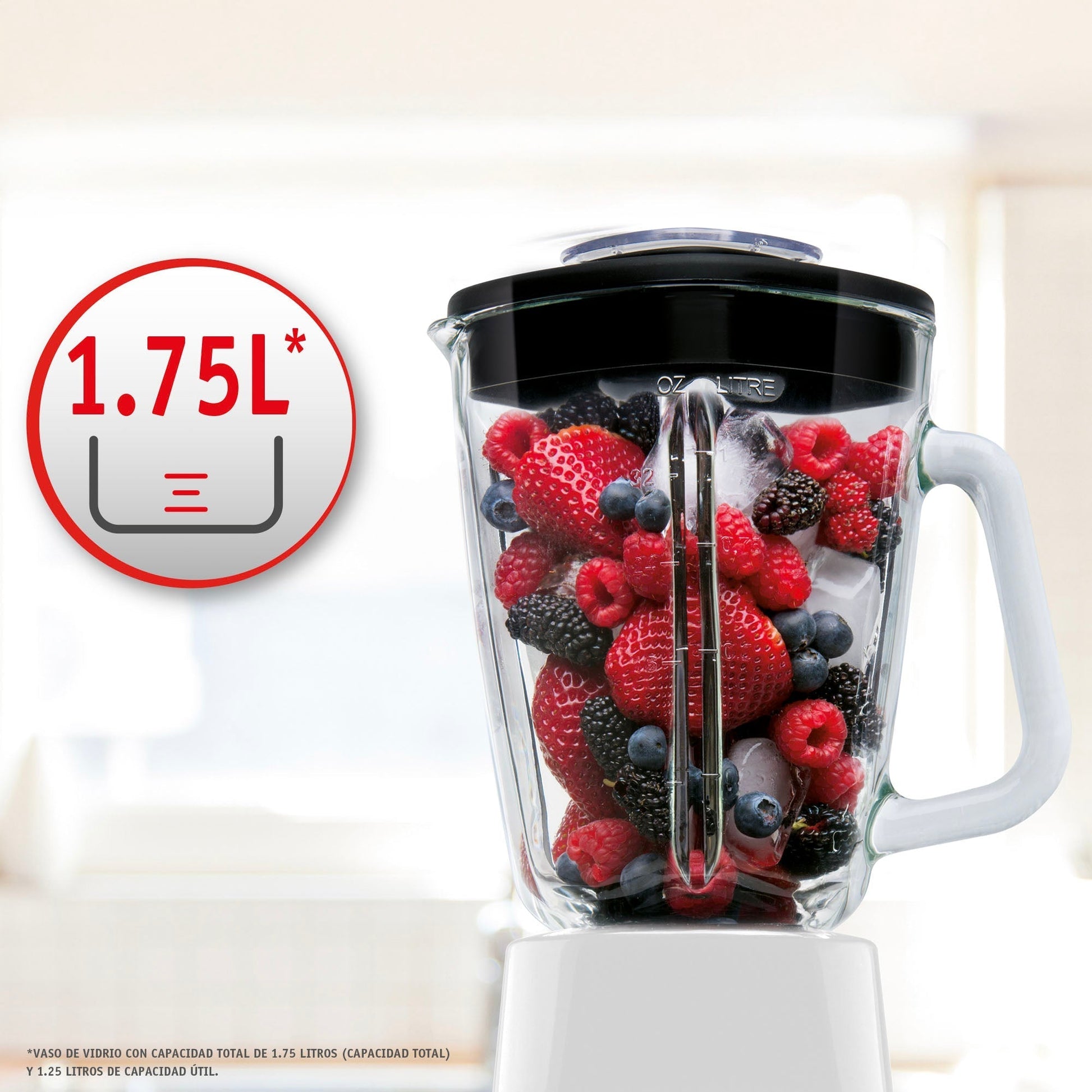 Licuadora Powermix 5V Blanco + Pulse 550W Moulinex2#Blanco