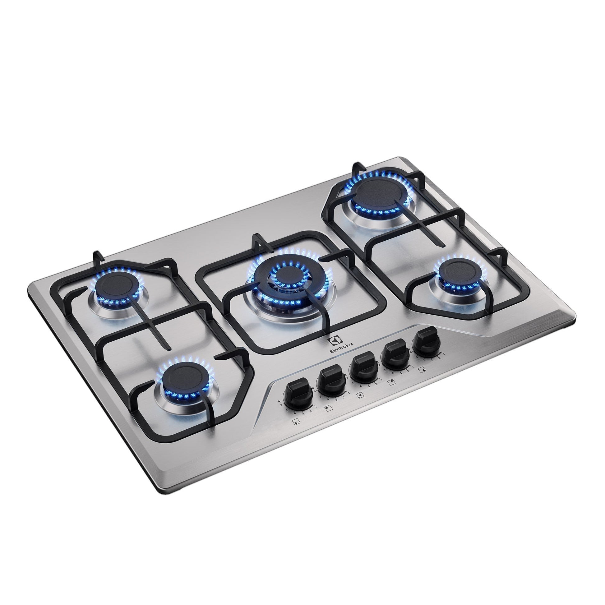Encimera a Gas 5 Platos Experience Multi Llama KE5XC Electrolux4#Acero
