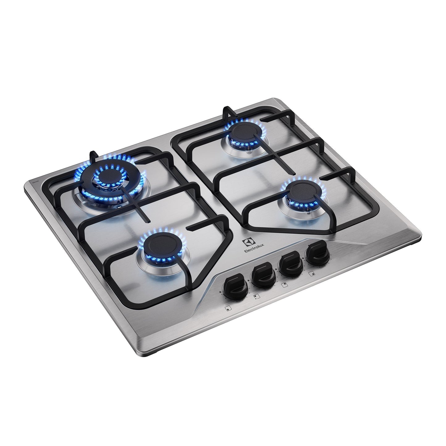 Encimera a Gas 4 Platos Experience Multi Llama KE4XC Electrolux4#Acero