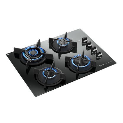 Encimera a Gas 4 Platos Home Pro Cocción KE4HP Electrolux4#Negro