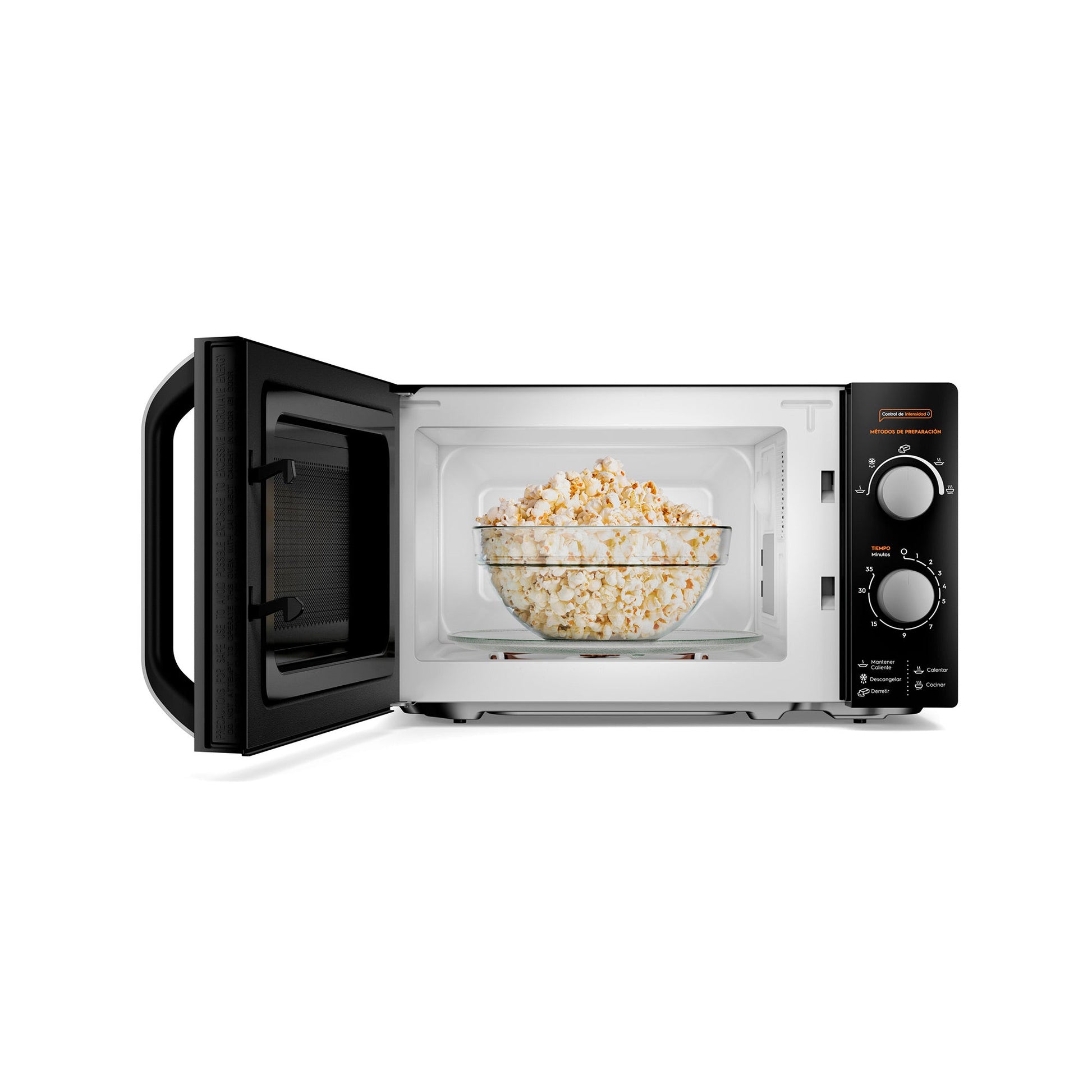 Microondas 20 Litros Manual MM20FBM Mademsa4#Negro