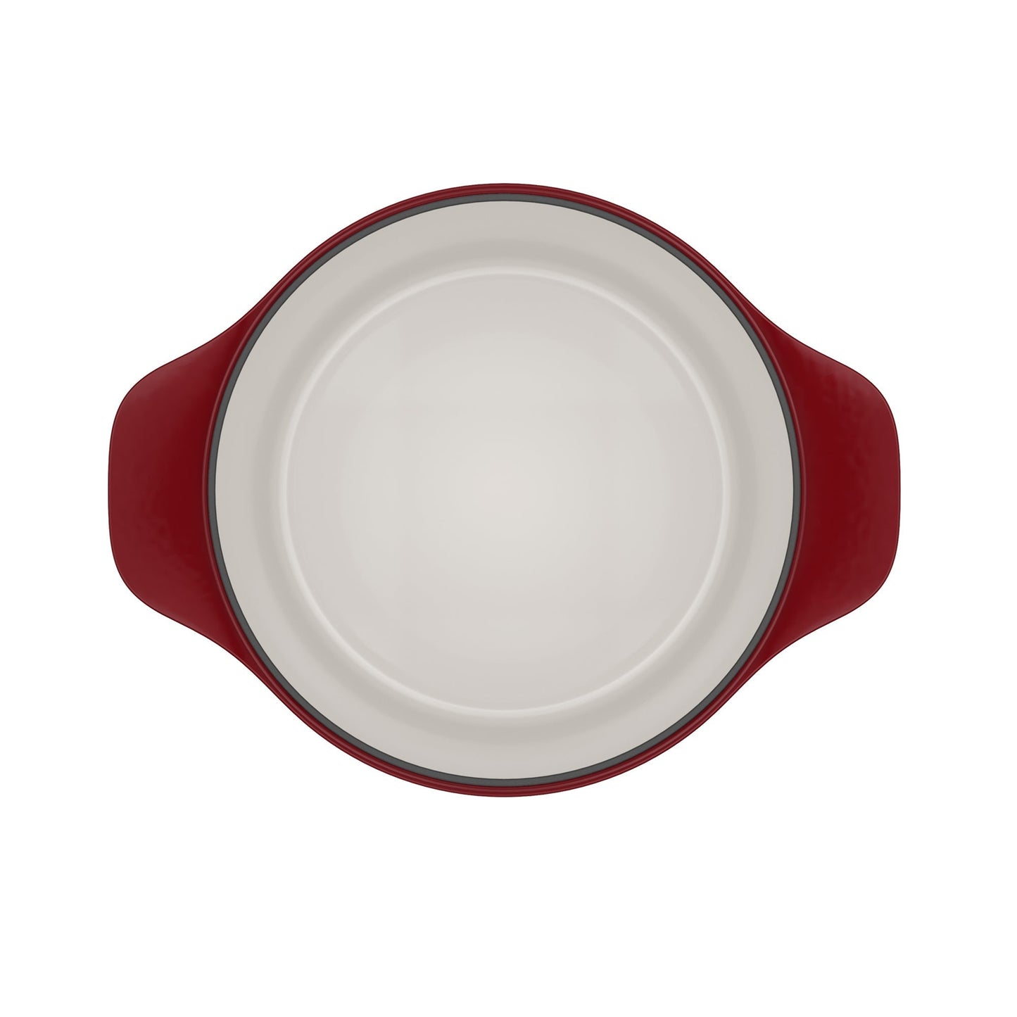 Olla de Hierro Fundido Esmaltado Expert 24 cm Electrolux4#Rojo esmaltado