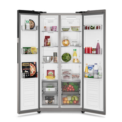 Refrigerador 440L No Frost Side by side Inverter ES40S Electrolux7#Inox