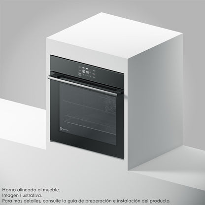 Horno Empotrable Eléctrico 80L Air Fryer PerfectCook360 OE8EA Electrolux13#Negro