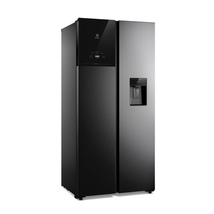 Refrigerador 436L No Frost Side by side Inverter ES40WB Electrolux9#Negro