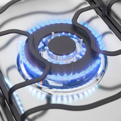 Cocina a Gas 5 Platos Triple Llama M 920 T Mademsa7#Acero