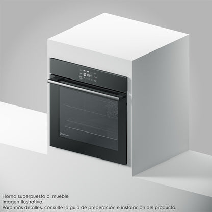Horno Empotrable Eléctrico 80L Air Fryer PerfectCook360 OE8EA Electrolux8#Negro