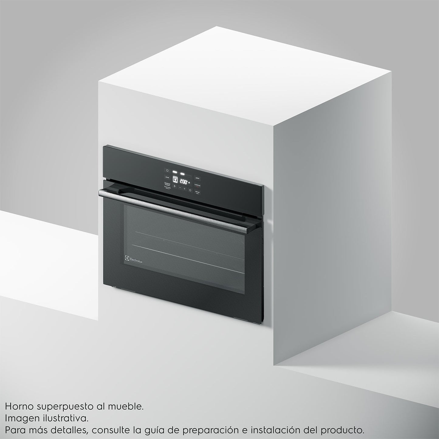 Horno Empotrable Eléctrico 50L Air Fryer PerfectCook360 OE5EA Electrolux6#Negro
