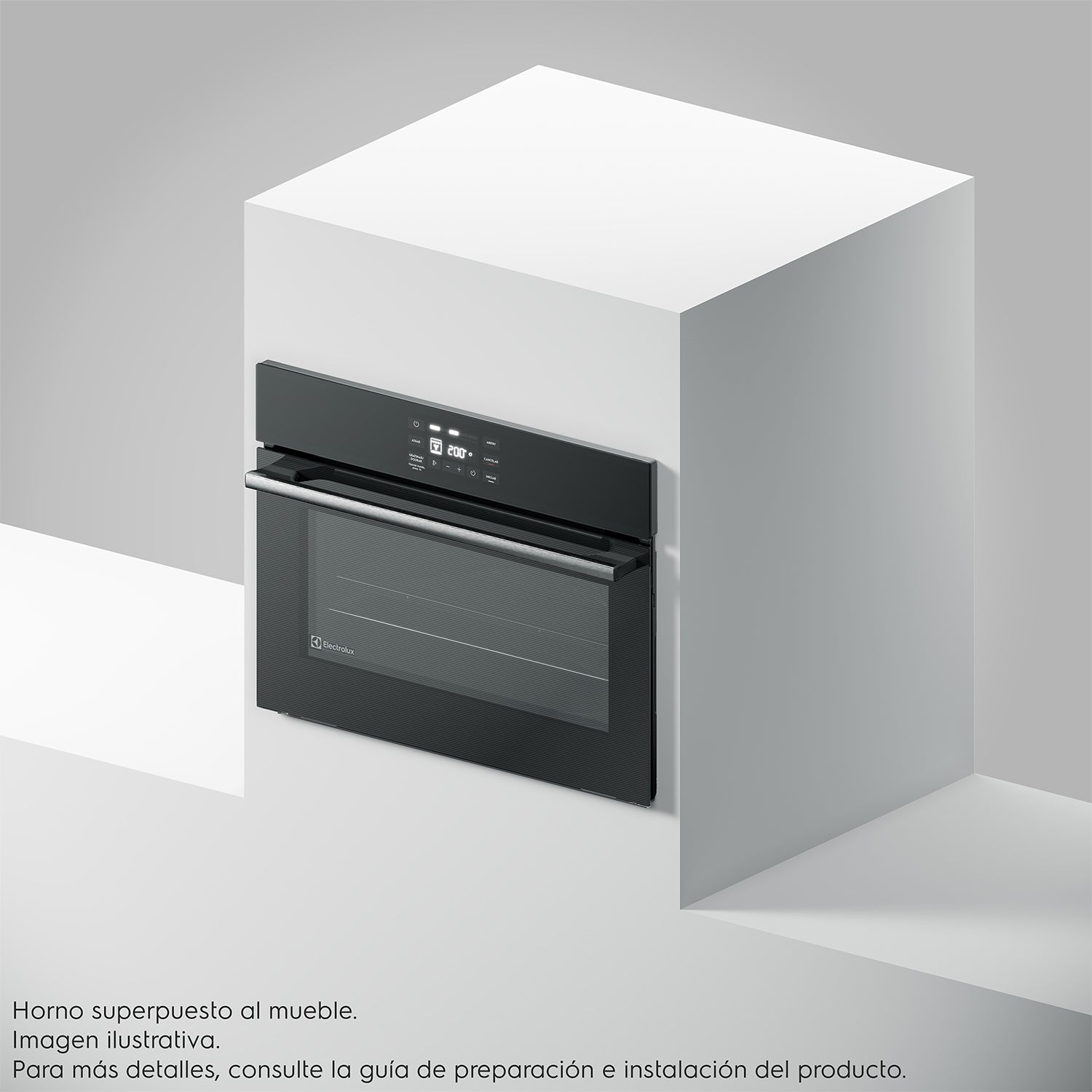 Horno Empotrable Eléctrico 50L Air Fryer PerfectCook360 OE5EA Electrolux6#Negro