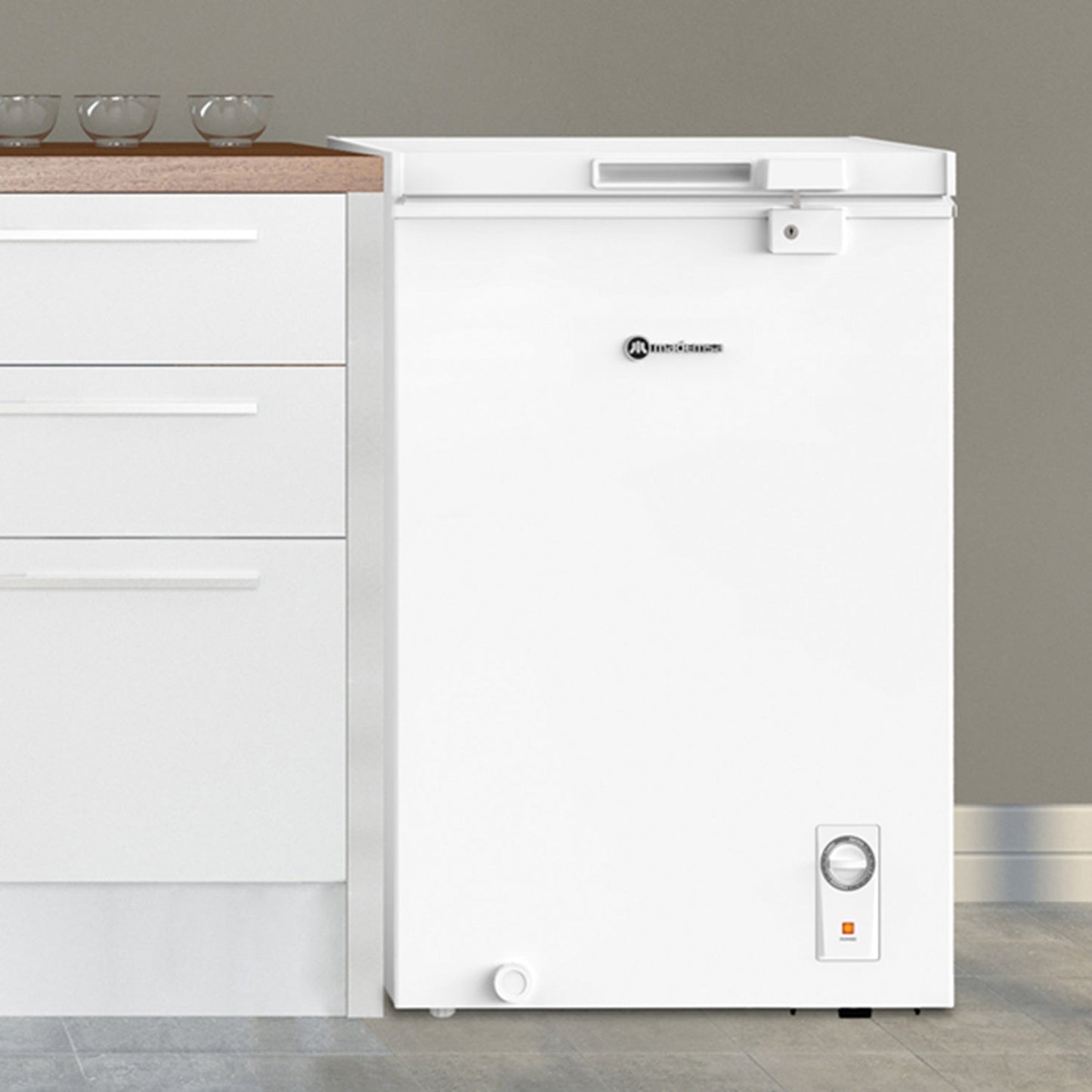 Congelador Freezer Horizontal Dual 99L Frío Directo M100D Mademsa1#Blanco