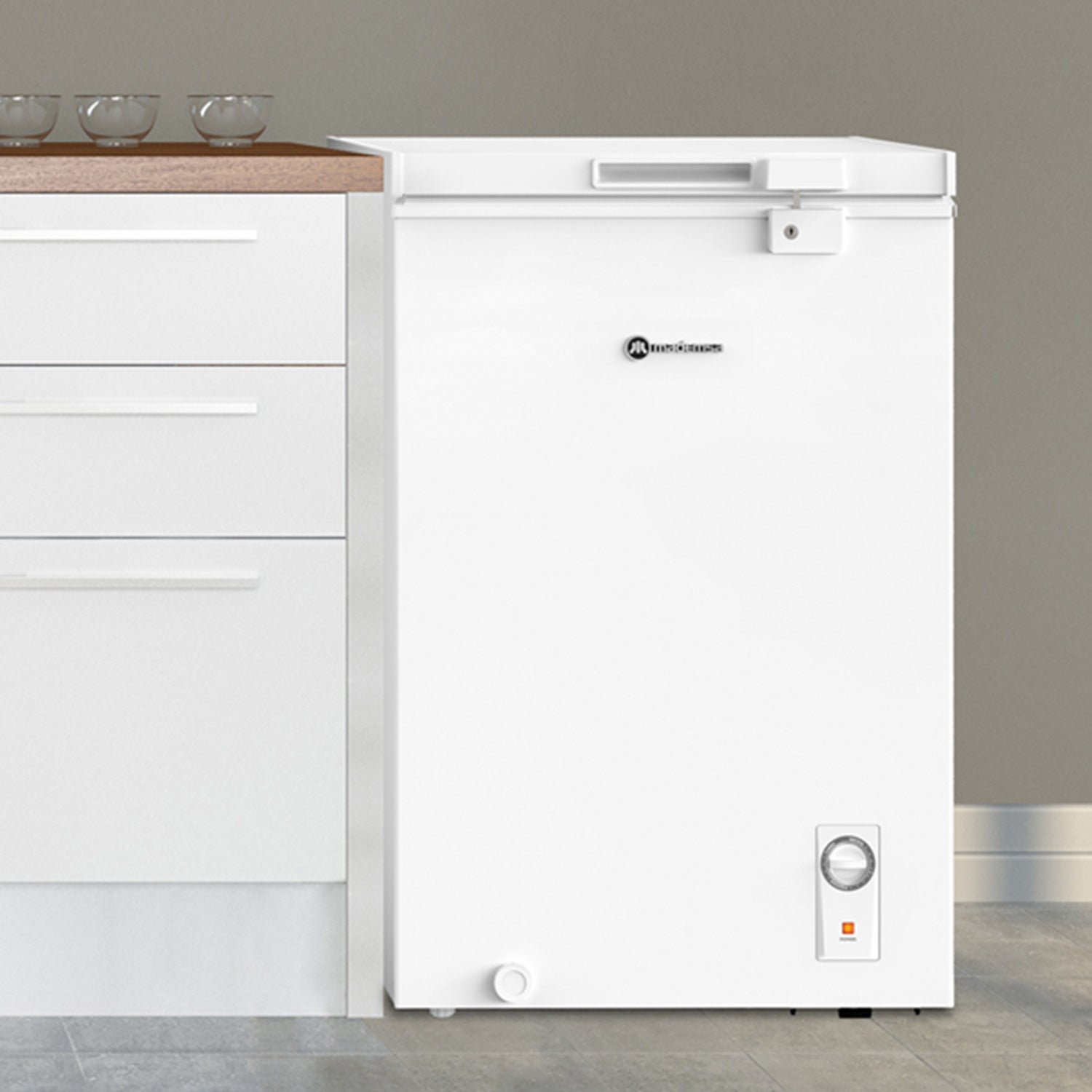 Congelador Freezer Horizontal Dual 99L Frío Directo M100D Mademsa1#Blanco