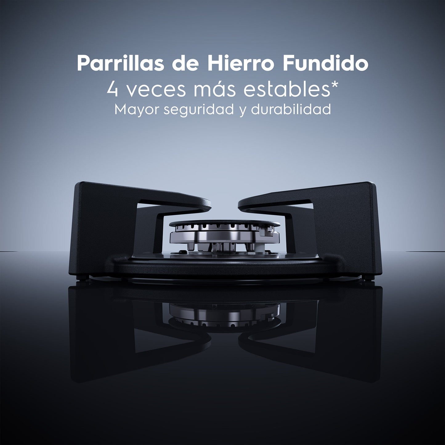 Encimera a Gas 5 Platos Experience Multi Llama KE5GC Electrolux8#Negro