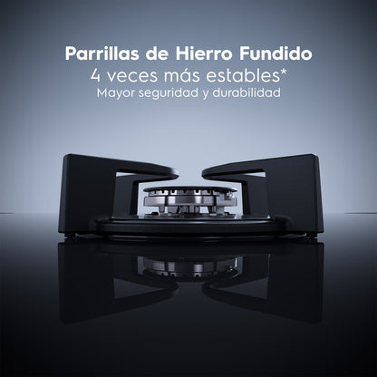 Encimera a Gas 5 Platos Experience Multi Llama KE5GC Electrolux8#Negro