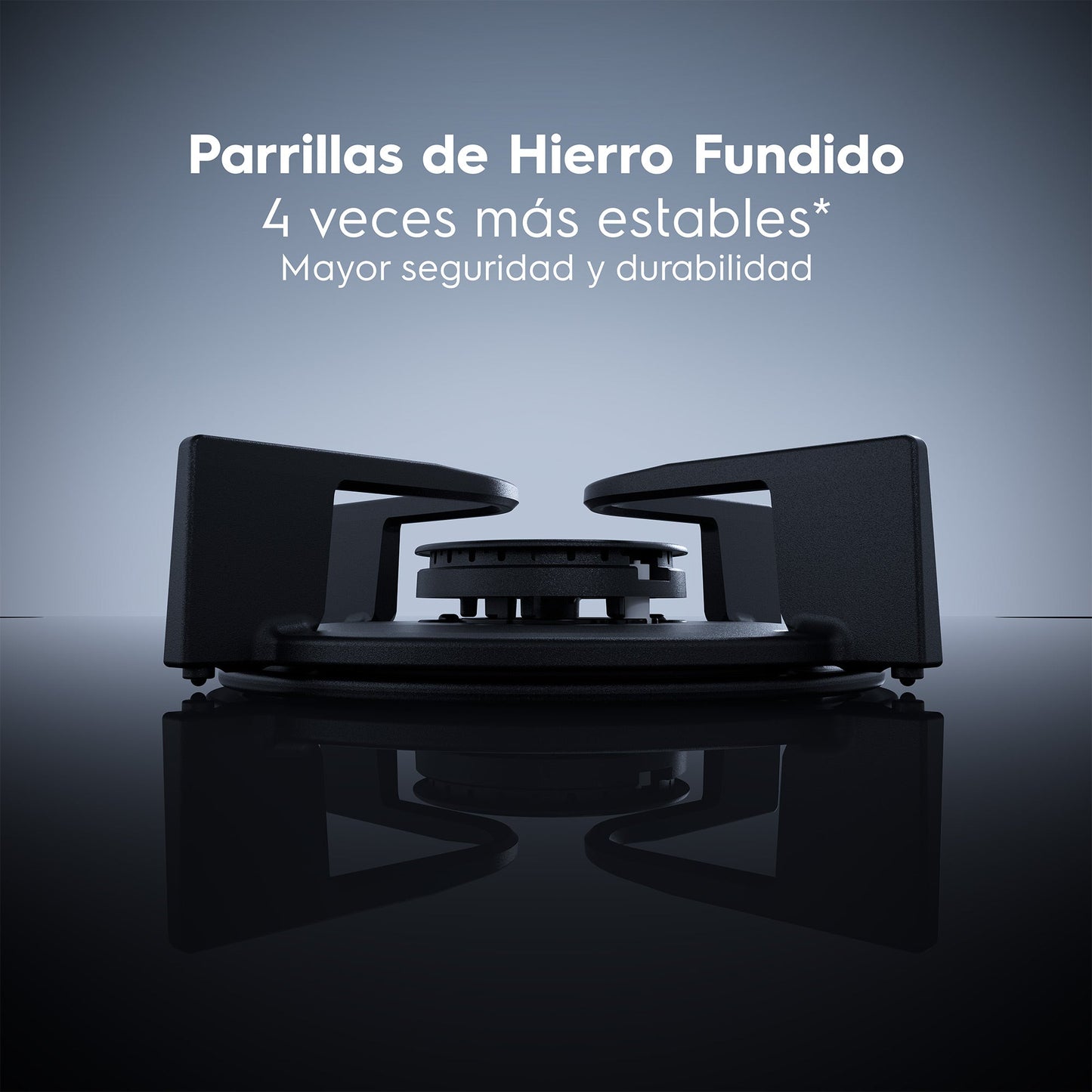 Encimera a Gas 5 Platos Home Pro Cocción KE5HP Electrolux6#Negro