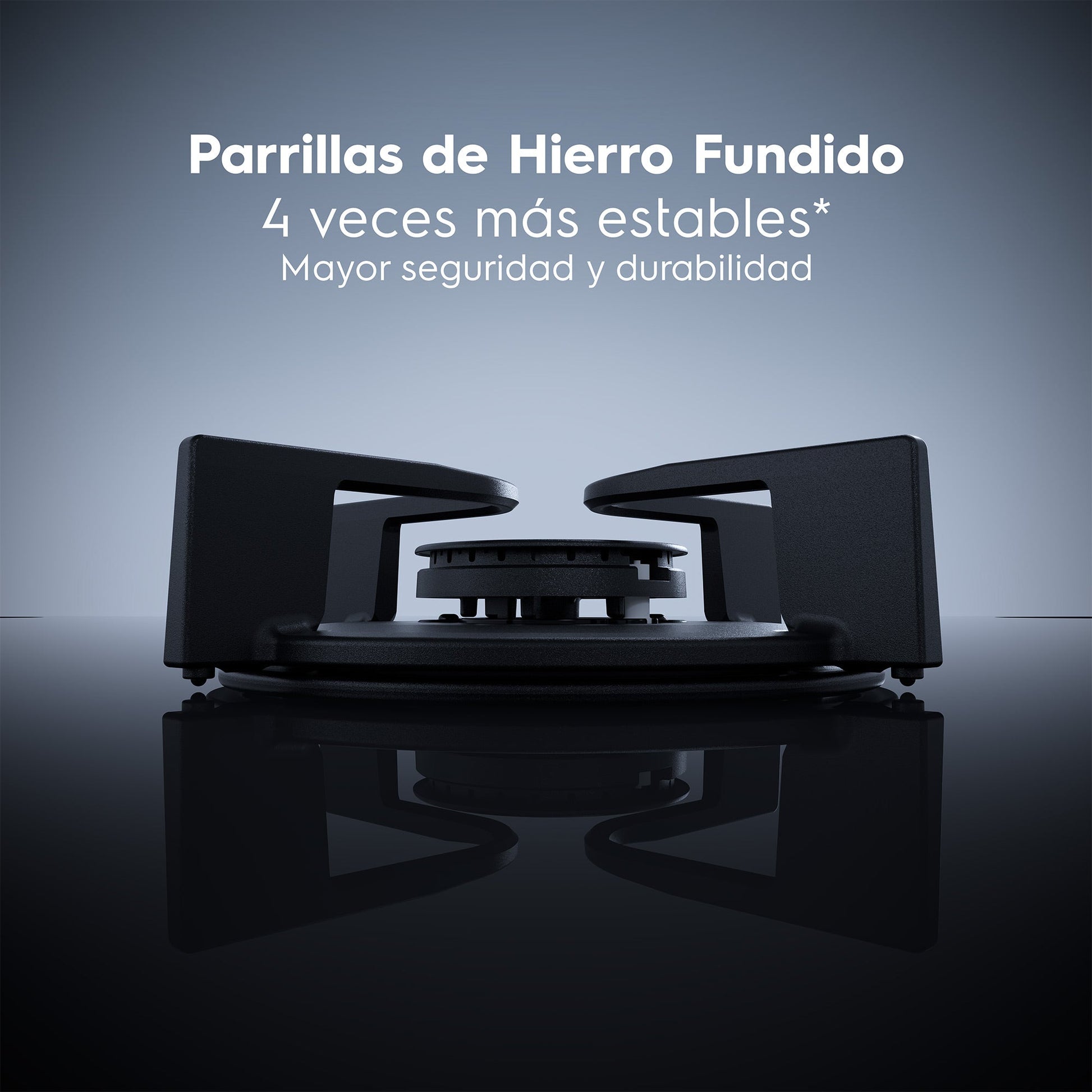 Encimera a Gas 5 Platos Home Pro Cocción KE5HP Electrolux6#Negro