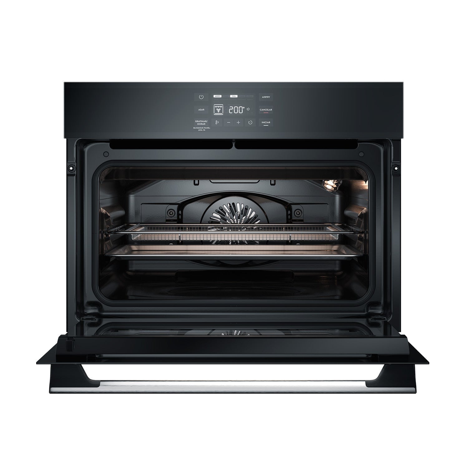 Horno Empotrable Eléctrico 50L Air Fryer PerfectCook360 OE5EA Electrolux12#Negro