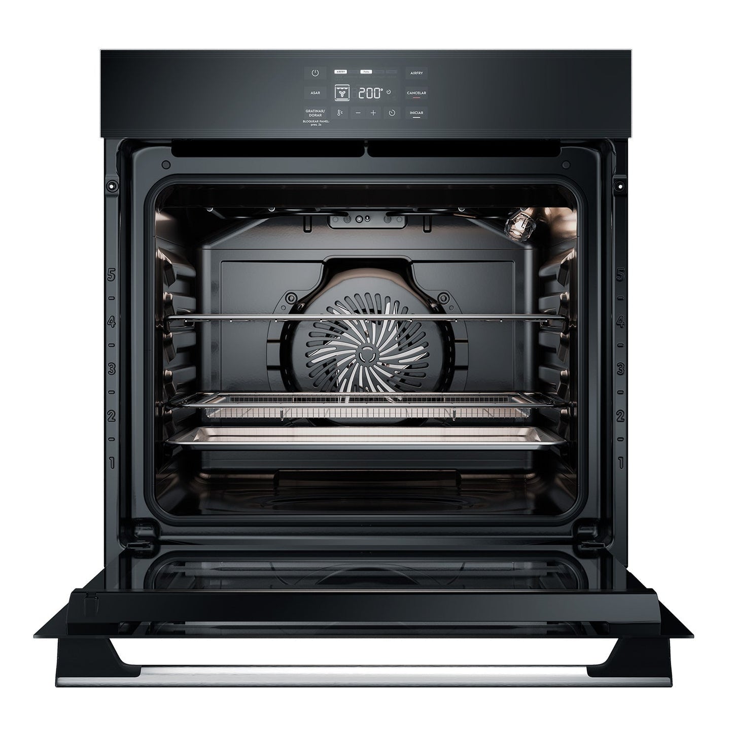 Horno Empotrable Eléctrico 80L Air Fryer PerfectCook360 OE8EA Electrolux11#Negro