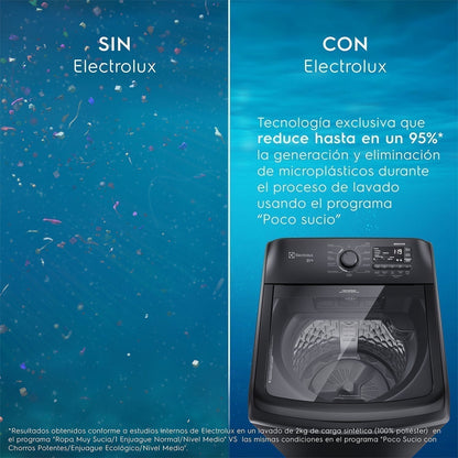 Lavadora Automática 21Kg Carga Superior LEB21 Electrolux10#Negro