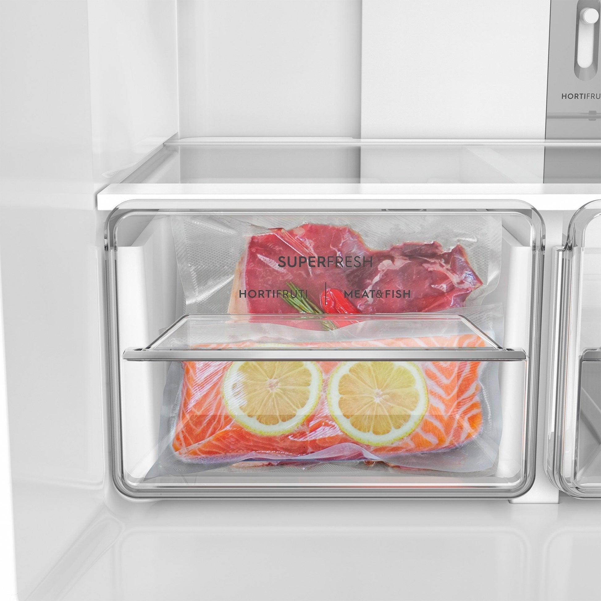 Refrigerador 401L No Frost 4 Puertas Inverter DQ79SU Fensa6#Acero