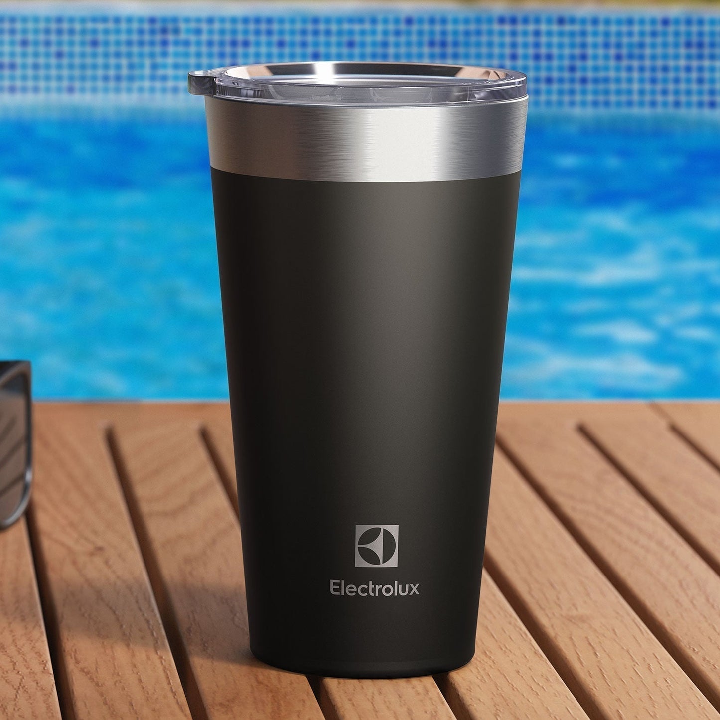 Vaso Térmico Mug 560 ml con Tapa Sense Electrolux8#Negro