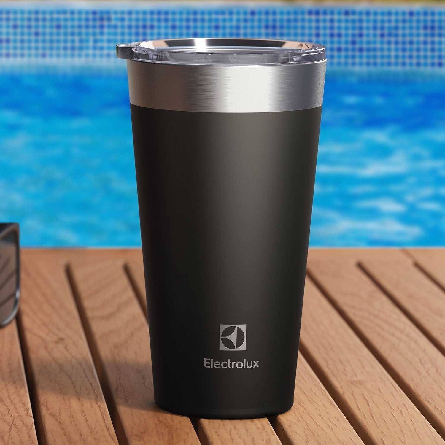 Vaso Térmico Mug 560 ml con Tapa Sense Electrolux8#Negro