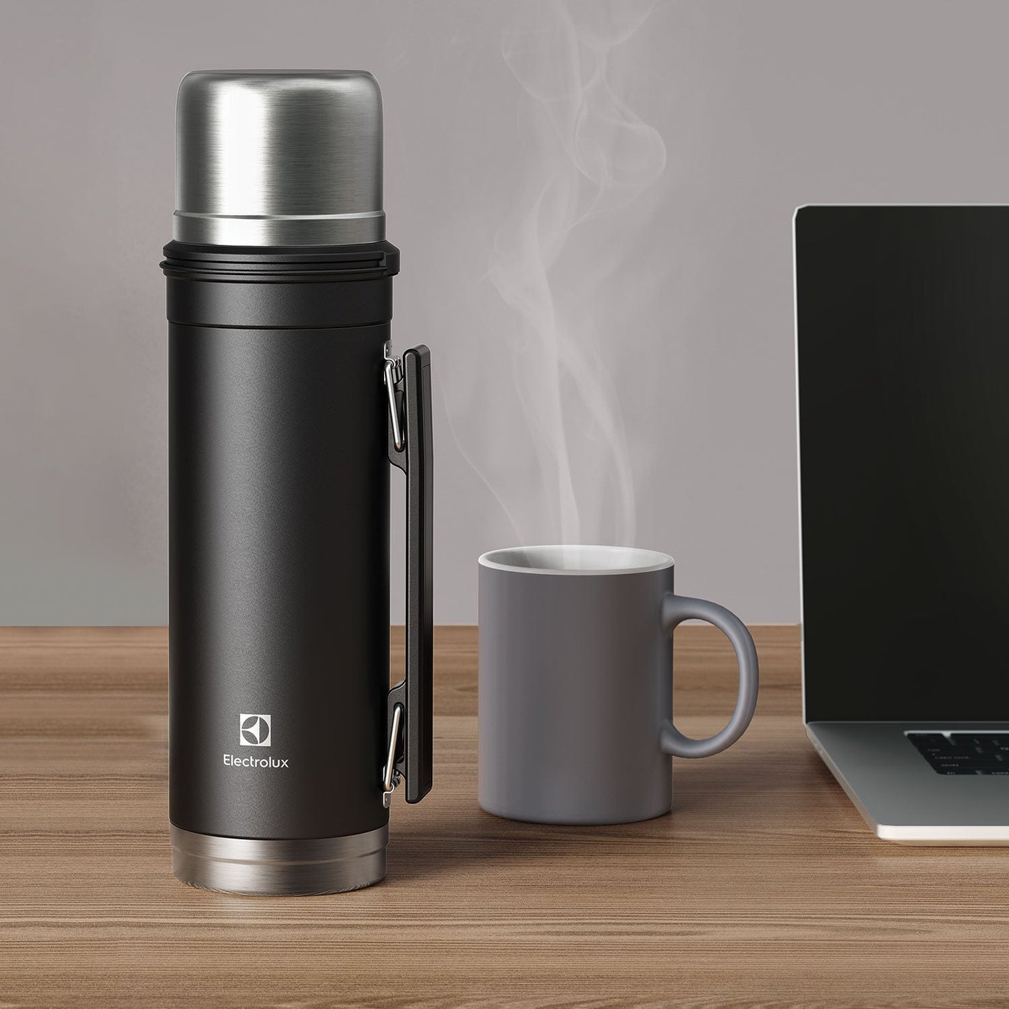 Termo Electrolux 1 Lt  Sense To Go Electrolux1#Negro