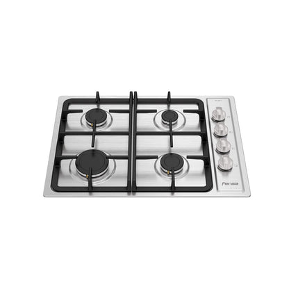 Kit Empotrado Horno F 1060NA + Encimera 4HF + Campana U6160 Fensa4#Negro