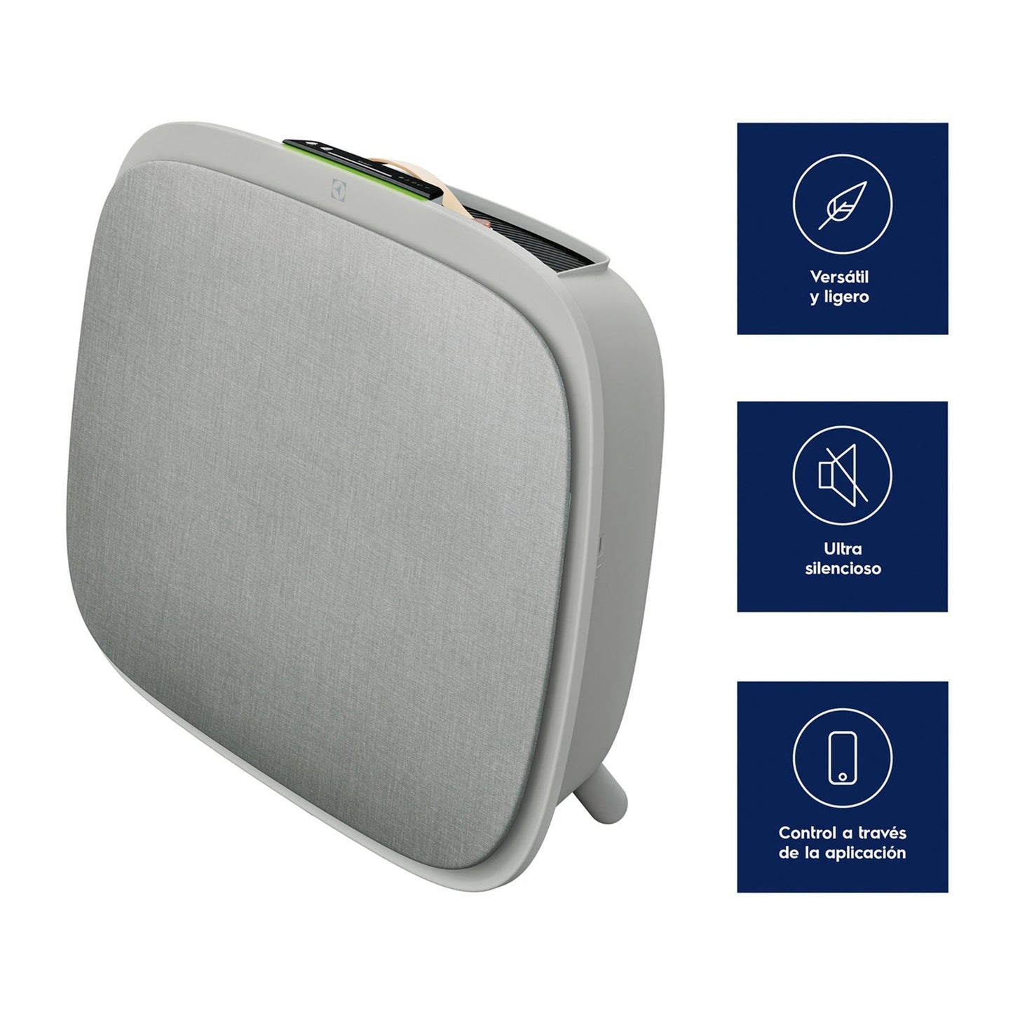 Purificador de Aire Ultra Silencioso Well A7 Electrolux8#Gris
