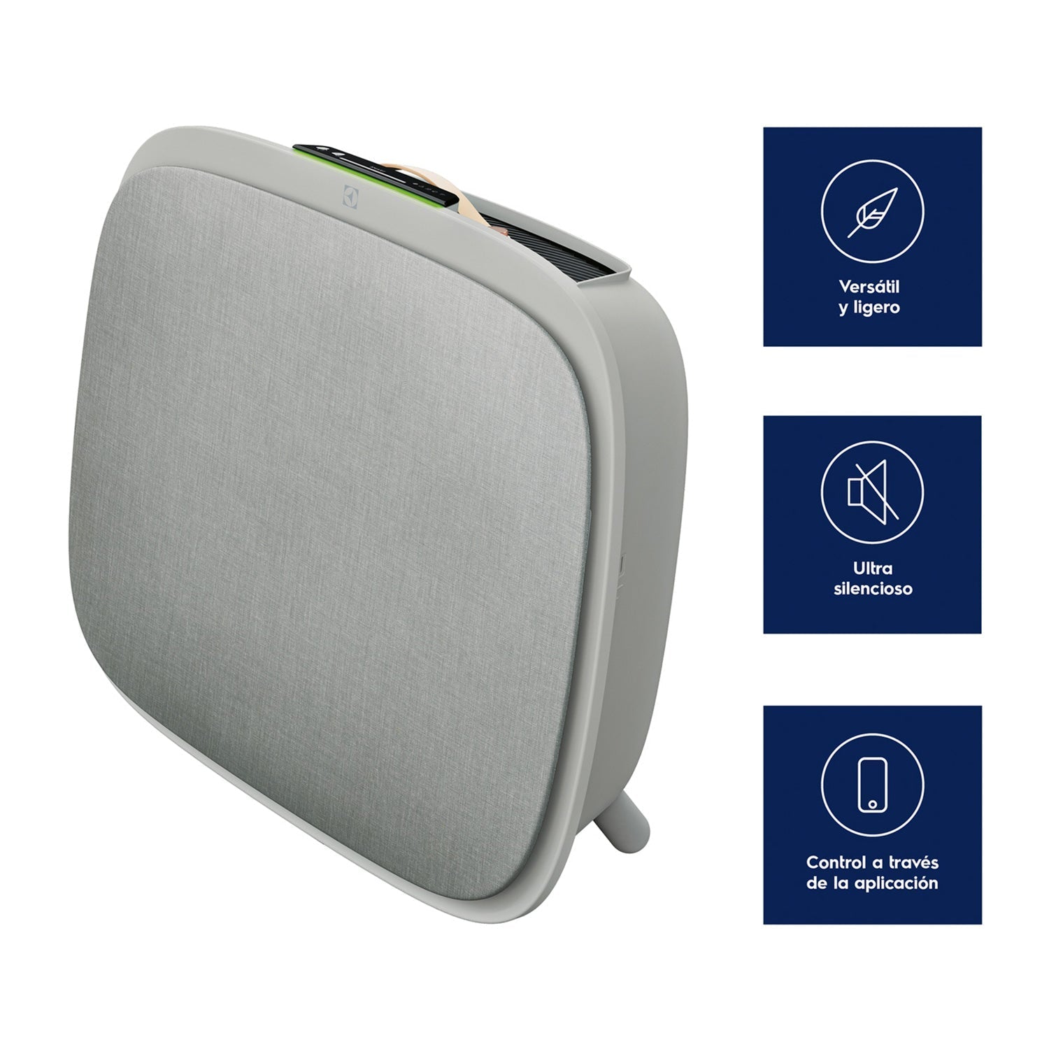 Purificador de Aire Ultra Silencioso Well A7 Electrolux8#Gris