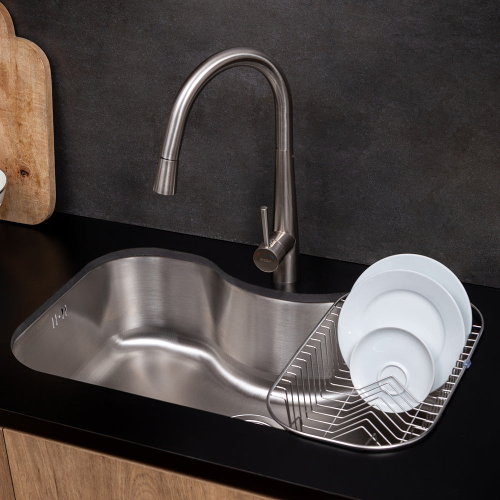 Lavaplatos Bajo Cubierta Acero Inox Acqua 1C FDV-Kitchen Center