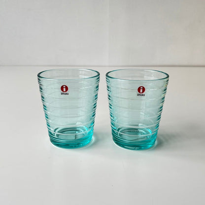 Vaso Aino Aalto 220 ml Iittala3#Verde Turquesa
