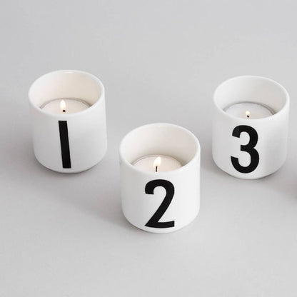 Juego de Tazas de Espresso Design Letters5#Blanco