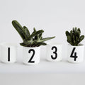 Juego de Tazas de Espresso Design Letters1#Blanco