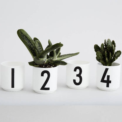 Juego de Tazas de Espresso Design Letters1#Blanco