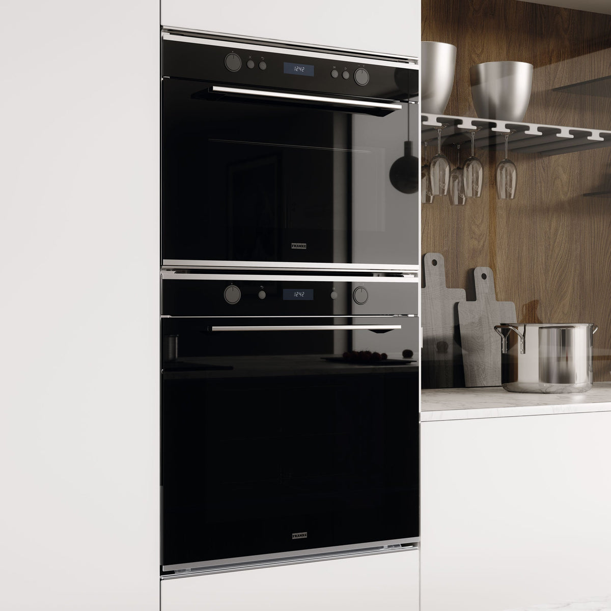 Horno Empotrado Conveccion FMY 98 P XS 73 Lts Franke2#Negro